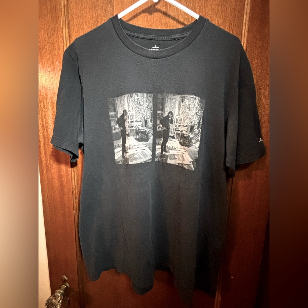 Uniqlo BlackAndy Warhol art Graphic T-Shirt nice fade